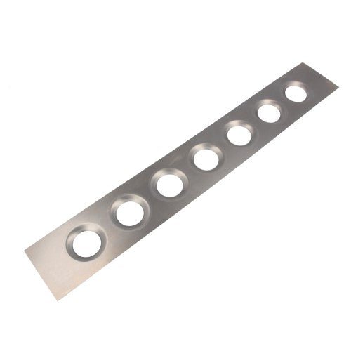 QSP 500x75mm reinforcement plate perforated (steel) - PARTS33 GmbH