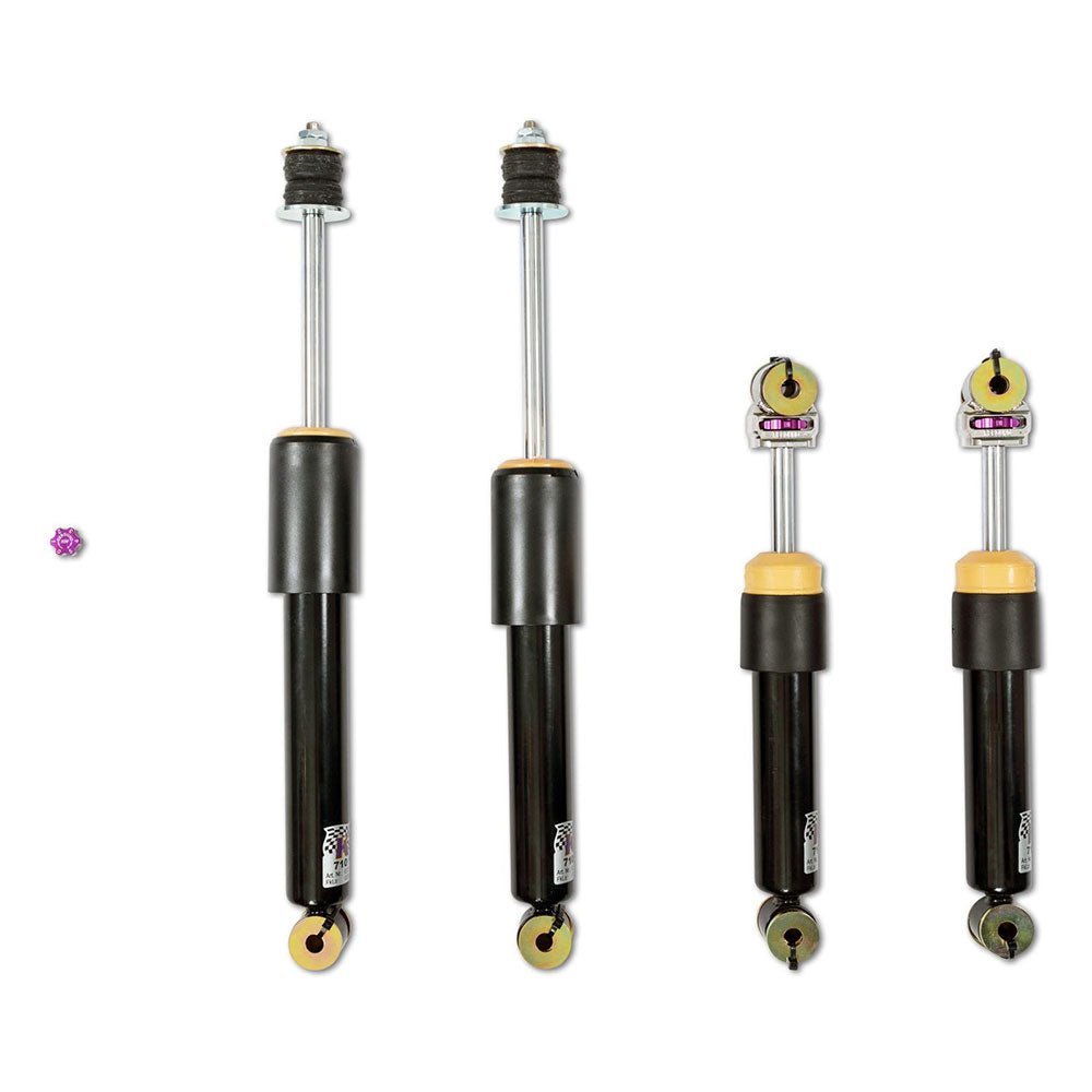 KW SUSPENSIONS Dämpfersatz V2 inox VW Käfer 11 / 13 (mit TÜV) - PARTS33 GmbH
