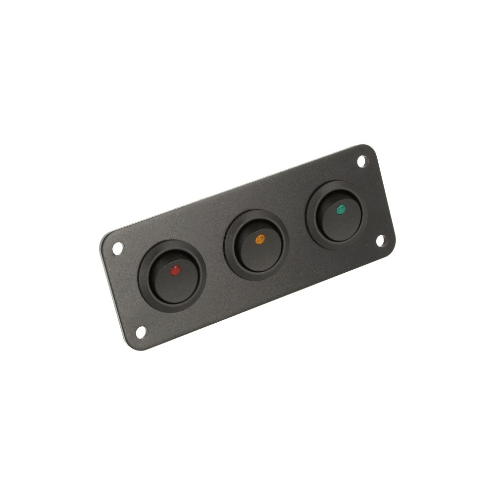 QSP switch cover panel (for 3 toggle switches) - PARTS33 GmbH