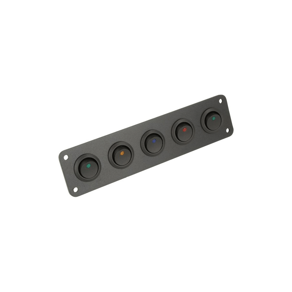 QSP switch cover panel (for 5 toggle switches) - PARTS33 GmbH