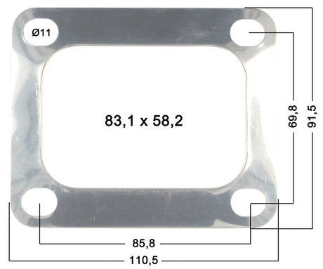 QSP Auspuff Dichtung Turbo Eingang T4 universal - PARTS33 GmbH