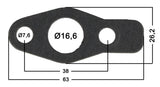 QSP Öl Zulauf Dichtung TD02-06 - PARTS33 GmbH