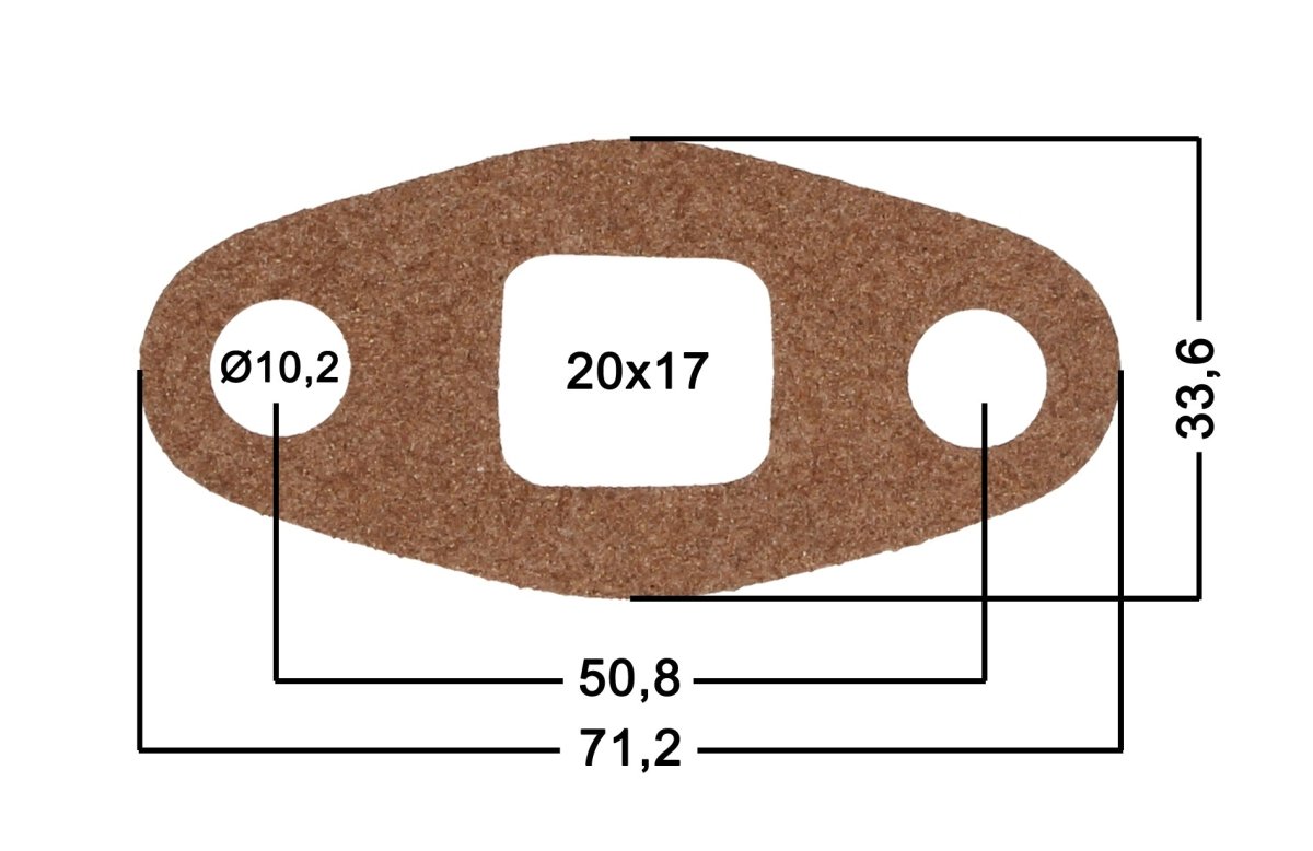 QSP Öl Rücklauf Dichtung TD07-67 - PARTS33 GmbH