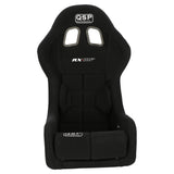 QSP Rennsitz RX-10P XL Velours schwarz (FIA)