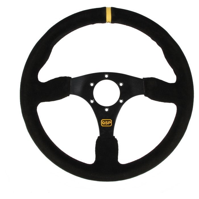 QSP Racing Race YS suede steering wheel black - PARTS33 GmbH