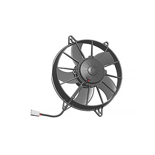 SPAL Electronic fan blowing 1720 m³ 12V 255 mm