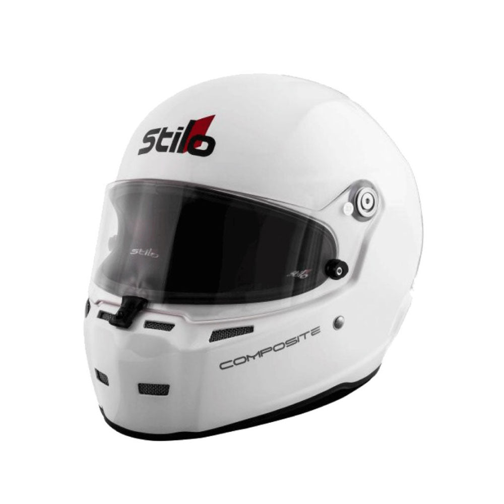 STILO ST5 FN Composite Motorsport Helm Schwarz / Weiß (FIA) - PARTS33 GmbH