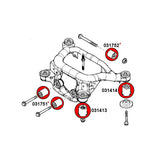 STRONGFLEX BMW Z4 E85 E86 Buchsen Set Vorderachse & Hinterachse (PU) - PARTS33 GmbH