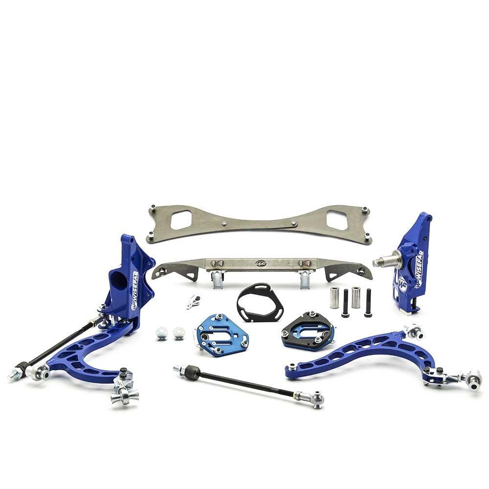 WISEFAB DRIFT Rack Relocation Steering Angle Kit Nissan S15 V2 Front Axle